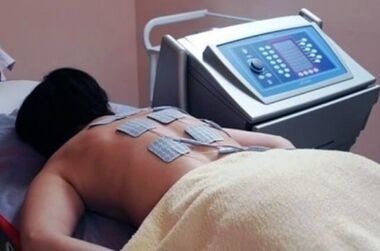 La osteocondrosis torácica se trata eficazmente mediante electroforesis